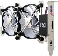 TITAN TTC-SC07TZ(RB) VGA hűtő 2x95mm ventilátorral fekete 2