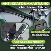Skladací zámok na bicykel TITANLOCK s certifikáciou ART – nehrdzavejúci bezpečnostný zámok proti krádeži, rýchla montáž, úroveň ochrany 10/10 2