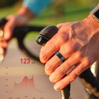 TITKBOW Okos Gyűrű Gesztus Vezérléssel, Fitness Tracker, Kalória Számláló, Vízálló IP68 7