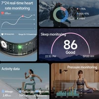 TITKBOW Okos Gyűrű Gesztus Vezérléssel, Fitness Tracker, Kalória Számláló, Vízálló IP68 3