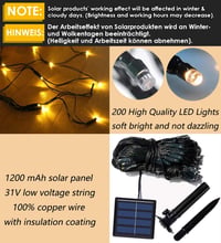 TIYUPA 200 LED-es hálózati fény 3x2m meleg fehér karácsonyfa dekoráció - Modern, White, Copper 2