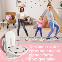 TIZYFF Waist Twister forgókorong csípő és derék tornához, csendes fitness disc otthonra 3