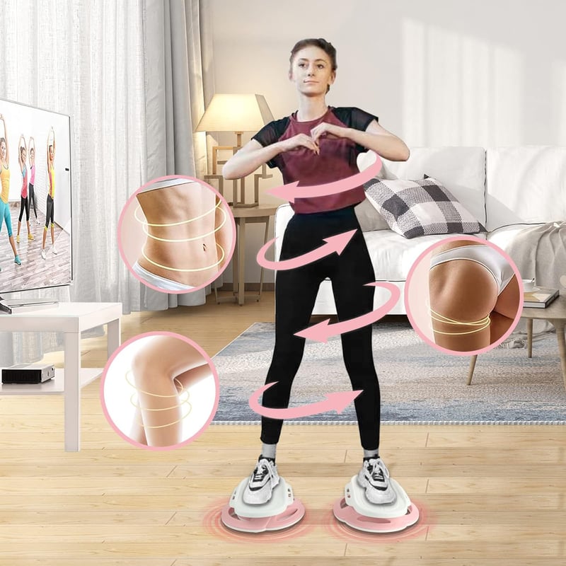 TIZYFF Waist Twister forgókorong csípő és derék tornához, csendes fitness disc otthonra