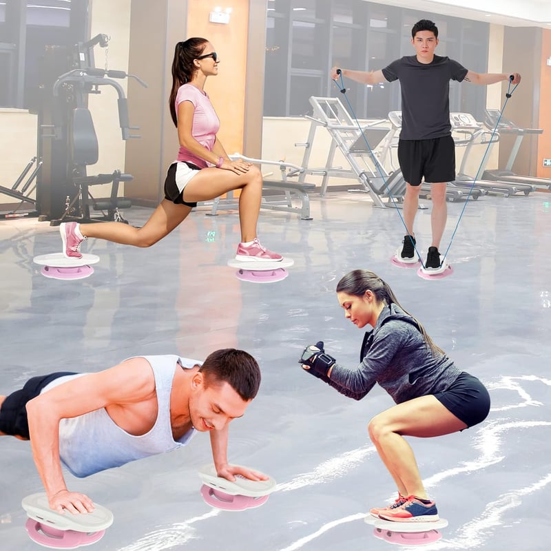 TIZYFF Waist Twister forgókorong csípő és derék tornához, csendes fitness disc otthonra