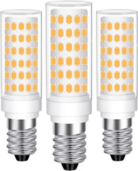 tkhetiana E14 LED izzó meleg fehér 9W 3000K 60W halogén helyettesítő 3db - E14 - 9w Non-dimmable X 3 Pack 1