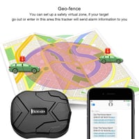 GPS lokátor do auta TKKUCE TK905 so silným magnetom – GPS/GPRS/GSM sledovanie v reálnom čase, 5000 mAh, vodoodolnosť IP65, aplikácia bez mesačných poplatkov, pre vozidlá 6