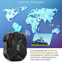 GPS lokátor TKMARS 4G pre autá s 10 000 mAh batériou, 160-dňová pohotovostná doba, silný magnet, vodotesný, sledovanie v reálnom čase, bez predplatného 2