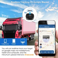 GPS lokátor TKMARS 4G pre autá s 10 000 mAh batériou, 160-dňová pohotovostná doba, silný magnet, vodotesný, sledovanie v reálnom čase, bez predplatného 4