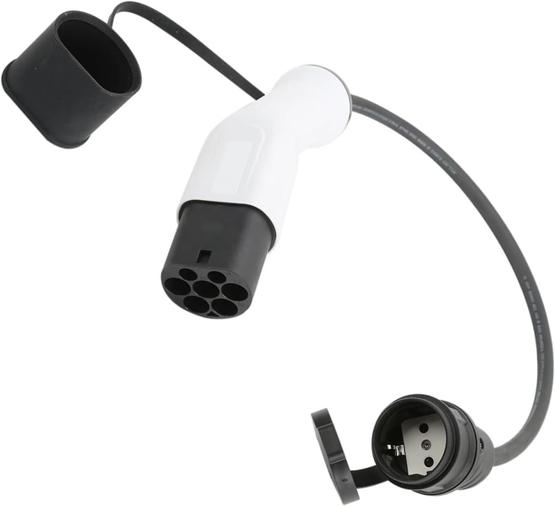 TKSE Type 2 Schuko Adapter Elektromos Autó Töltéshez IEC 62196