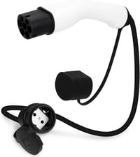 TKSE Type 2 Schuko Adapter Elektromos Autó Töltéshez IEC 62196 1