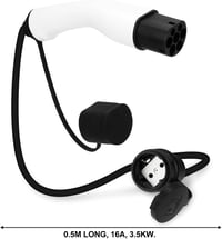 TKSE Type 2 Schuko Adapter Elektromos Autó Töltéshez IEC 62196 4