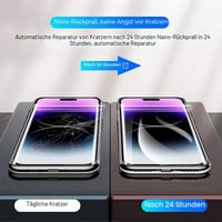 2 ks Hydrogélová ochranná fólia na displej pre iPhone 14 / iPhone 13 / 13 Pro (6,1 palca) priehľadná mäkká TPU ochranná fólia, nie tvrdené sklo 3