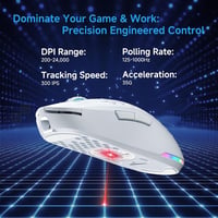 TMKB Falcon M1 Wireless Gaming Egér 24000 DPI, 180h Akkumulátor, 90g 3