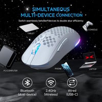 TMKB Falcon M1 Wireless Gaming Egér 24000 DPI, 180h Akkumulátor, 90g 4