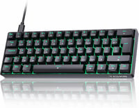 TMKB T61SE Gaming Mechanikus Billentyűzet Német QWERTZ Kék Switch 1