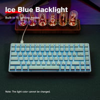 TMKB T84SE Mechanikus Gamer Billentyűzet 84 Gomb Piros Switch LED Fehér 4