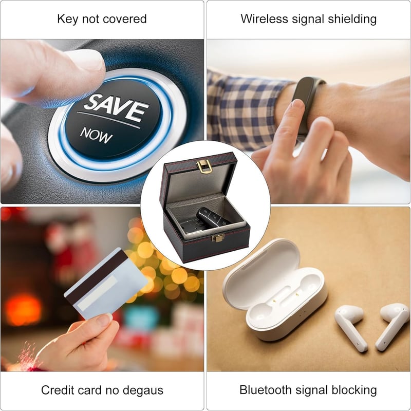 TNSLAND Keyless Go autókulcs védődoboz RFID blokkolóval