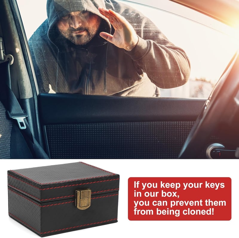 TNSLAND Keyless Go autókulcs védődoboz RFID blokkolóval