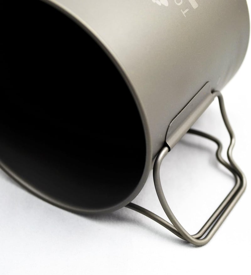 TOAKS Titán Kemping Edény Csésze Tál 375-900ml Könnyű Outdoor Piknik Túra