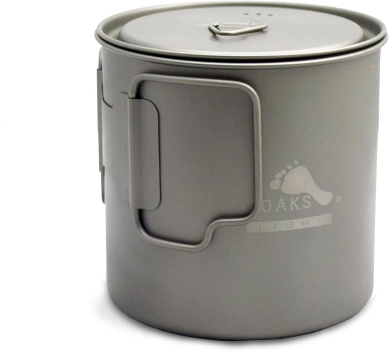 TOAKS Titán Kemping Edény Csésze Tál 375-900ml Könnyű Outdoor Piknik Túra