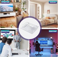 TOATELU Univerzális Fali Tartó Routerekhez - Alumínium Polc TV Box, Set-Top Box, Mini PC Számára - Hűtőnyílásokkal Ellátott Minimál Stílusú  6