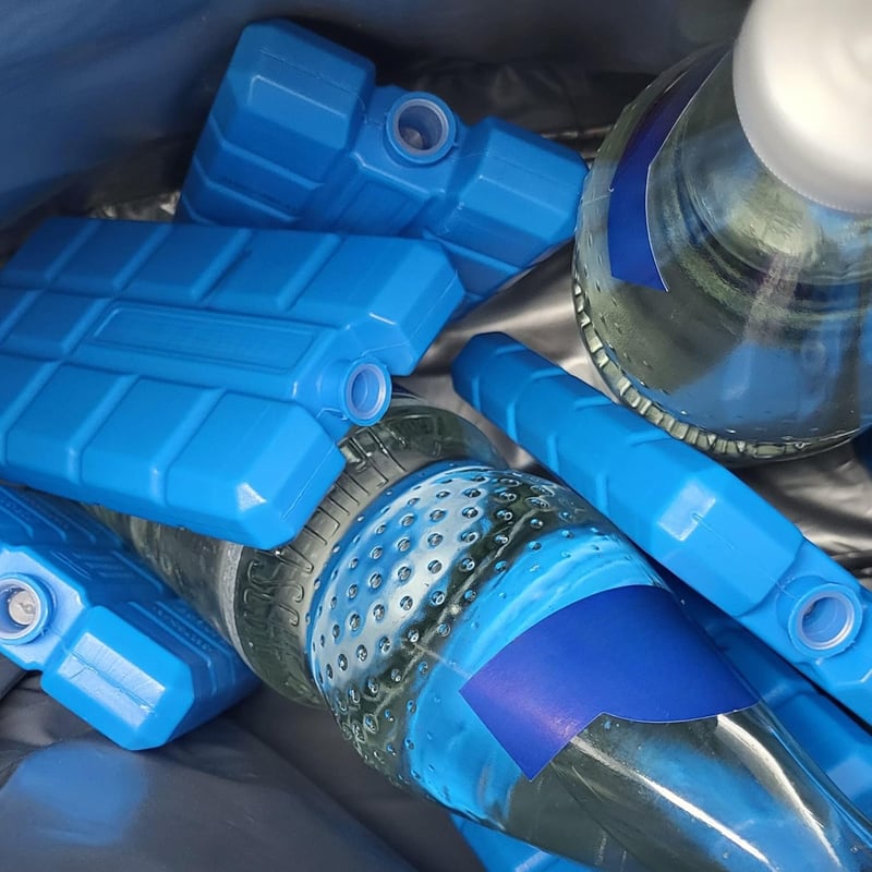 ToCi 200 ml hűtőakkumulátor szett - Újrafelhasználható jégakkuk kühltáskához