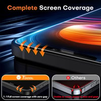 TOCOL iPhone 12 edzett üveg képernyővédő 2db, 9H keménység, buborékmentesítő - iPhone 12 / 12 Pro, Protective glass 4