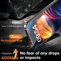 Folie de sticlă securizată TOCOL pentru iPhone 12 Pro Max, 6,7 inchi - Aplicare ușoară 5