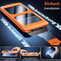 TOCOL iPhone 13 Mini Edzett Üveg Kijelzővédő Fólia 5,4 Hüvelyk, Teljes Képernyős, 9H Keménység, Karcálló, Ujjlenyomatmentes, 2 db 2
