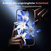 TOCOL iPhone 13 Mini Edzett Üveg Kijelzővédő Fólia 5,4 Hüvelyk, Teljes Képernyős, 9H Keménység, Karcálló, Ujjlenyomatmentes, 2 db 6