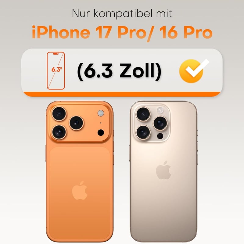 TOCOL iPhone 17 Pro/16 Pro edzett üveg képernyővédő 6.3" 9H, 2db - iPhone 16 Pro, Privacy protection glass