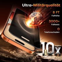 TOCOL iPhone 17 Pro/16 Pro edzett üveg képernyővédő 6.3" 9H, 2db - iPhone 16 Pro, Privacy protection glass 7