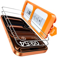 Folie de protecție din sticlă securizată TOCOL pentru iPhone 17 Pro, 6,3 inchi, aplicare ușoară 1