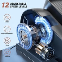 TODO Mini Elektromos Elliptikus Tréner Távirányítóval, 12 Fokozat, Otthoni Edzés 2