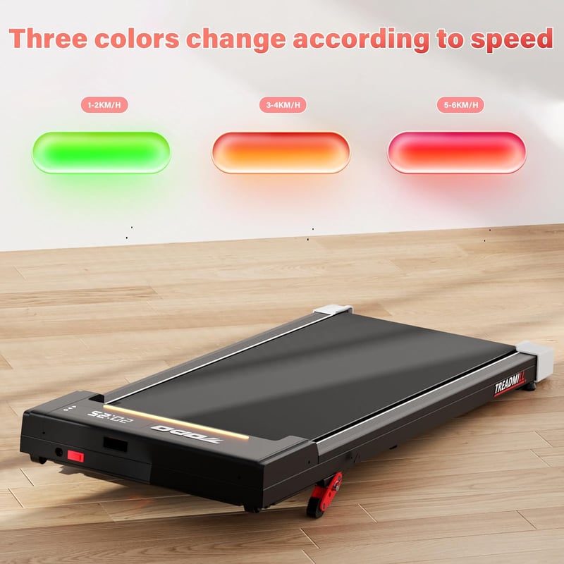 TODO Walking Pad Elektromos Futópad Desktopos Irodai 1-6 km/h Távirányítóval