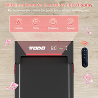 TODO Walking Pad Elektromos Futópad Desktopos Irodai 1-6 km/h Távirányítóval 3