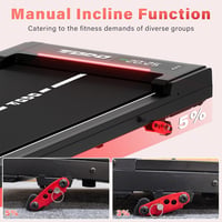 TODO Walking Pad Elektromos Futópad Desktopos Irodai 1-6 km/h Távirányítóval 2