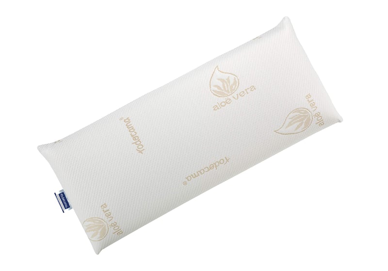 Todocama Memóriahabos Párna 150 cm - Antiallergén, Poratkamentes, Antibakteriális, Aloe Vera Huzat, Dupla Cipzáras, Hőszabályozó, Nyakhoz Igazodó