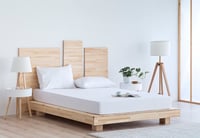 Todocama Plahta od mikrovlakana 150x190/200 cm bijela - izuzetno mekana plahta s gumicom za krevet 6