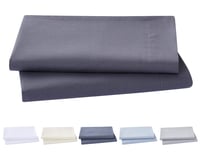 Súprava obliečok na vankúš z mikrovlákna Todocama – tmavosivá – 120x40 cm (2 ks) 2