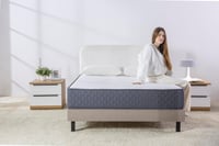 Saltea cu spumă cu memorie stratificată Todocama Pure Flow Max 135x190 cm, 21 cm înălțime, fermitate medie, antiacarieni, antibacteriană, hipoalergenică 2