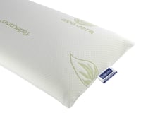 Vankúš z viskoelastickej pamäťovej peny Todocama, kompaktné jadro, poťah s dvojitým zipsom, materiál Aloe Vera Plus, termoregulačný na krk, zelený, 80 cm 2
