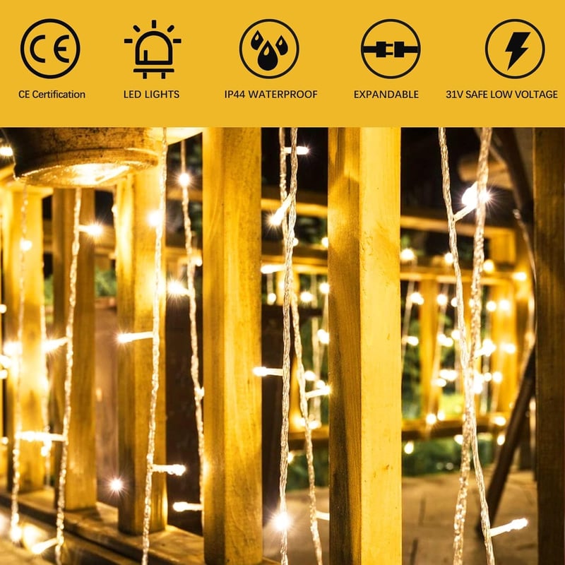 TOFU LED fényfüggöny karácsonyi projektor dekorációs lámpa
