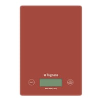 Tognana Iridea Digitális Konyhai Mérleg LCD Kijelzővel Érintőgombokkal Piros 2