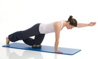 Pilates a gymnastická lopta Togu Redondo 18 cm antracitová 3