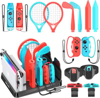 Tokluck Switch Sports Kiegészítő Szett Tárolóval OLED Kompatibilis 1