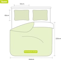 Tokokimo steppelt paplanhuzat 240x220 cm 100 szazalekos mikroszalas, agak es levelek mintas, zsályazold, 1 paplanhuzat + 2 parnahuzat 65x65 8