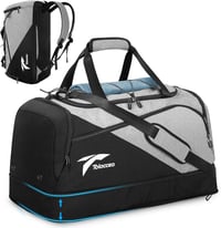 Tolaccea Expandable 54-72L Sporttáska Hátizsák Cipőtartóval Laptop Rekesszel Utazáshoz Edzéshez 1