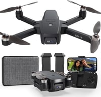 Toladrone 4K Kamerás Drón - 5G WiFi, 40 km/h Sebesség, 4-es Szintű Szélállóság, Kefe Nélküli Motor, Összecsukható Quadkopter Felnőtteknek 1