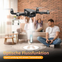 Toladrone 4K Kamerás Drón - 5G WiFi, 40 km/h Sebesség, 4-es Szintű Szélállóság, Kefe Nélküli Motor, Összecsukható Quadkopter Felnőtteknek 6